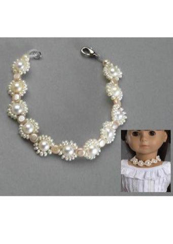 18" Dolls Pearls Necklace