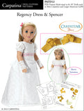 Regency Dress and Spencer - Multi-Sized Pattern PDF or Print