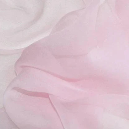 Baby pink discount chiffon fabric