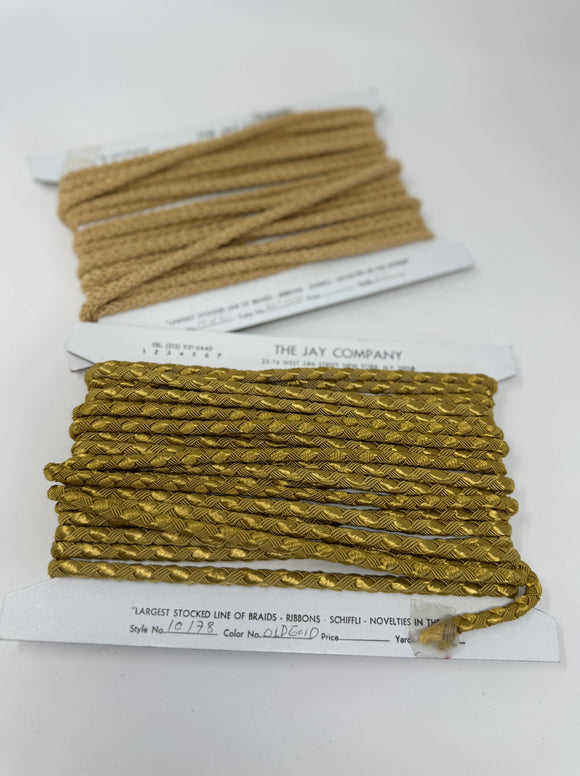 Gold Cord Trims