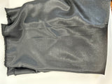 Black Wool and Satin