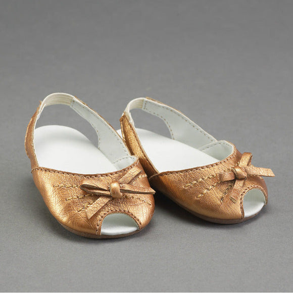 Bronze Shoes fit American Girl Dolls
