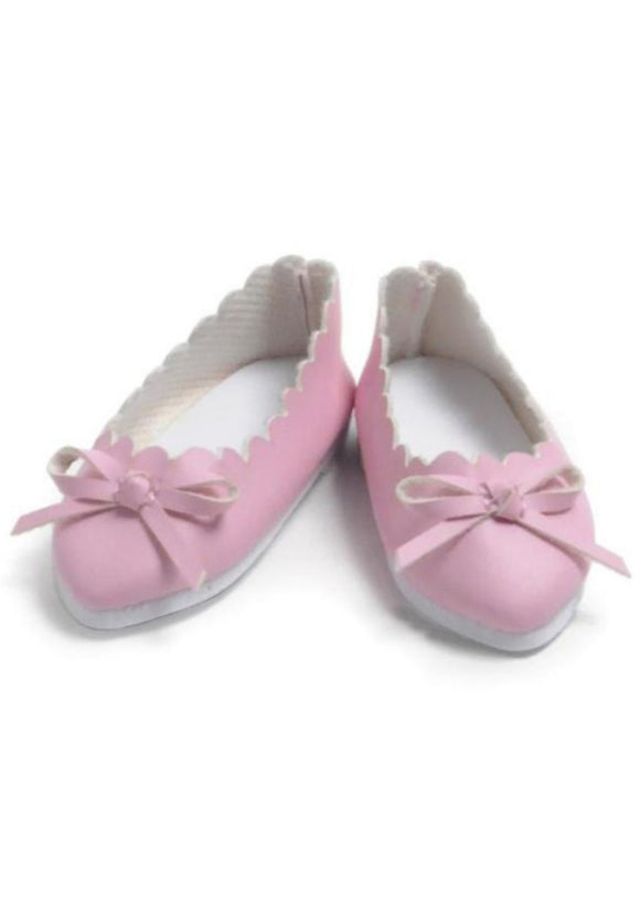 Pink Shoes for 18 inch Slim Dolls
