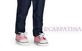 Pink Sneakers fit American Girl Doll