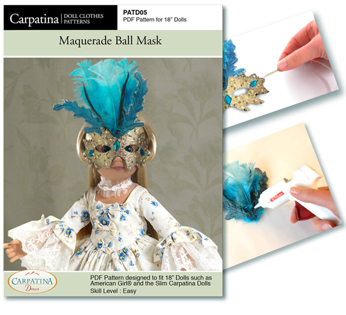 Ball Mask PDF Pattern