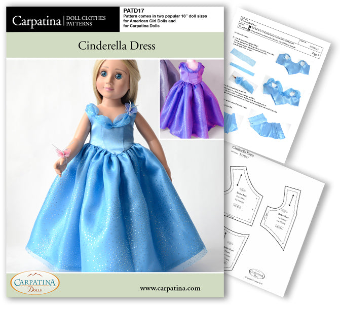 Cinderella Dress PDF Pattern