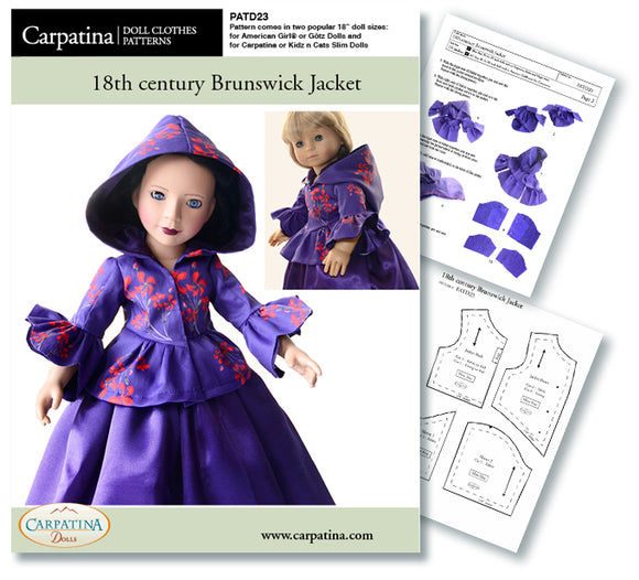 Dolls Petticoats - Multi-Sized Pattern PDF or Print – CARPATINA DOLLS