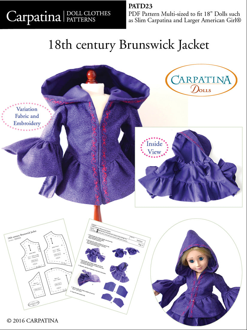 18 18-doll-clothing-sewing-pdf-pattern-for-brunswick-jacket-carpatina-dolls