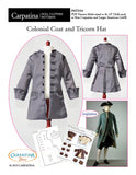 Colonial Coat and Tricorn Hat - Multi-Sized Pattern PDF or Print