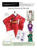 Japanese Kimono - Multi-Sized Pattern PDF or Print