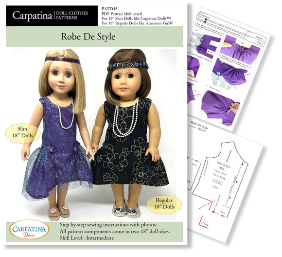 Regency Dress and Spencer - Multi-Sized Pattern PDF or Print – CARPATINA  DOLLS