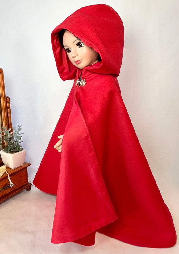 Red Wool Cloak