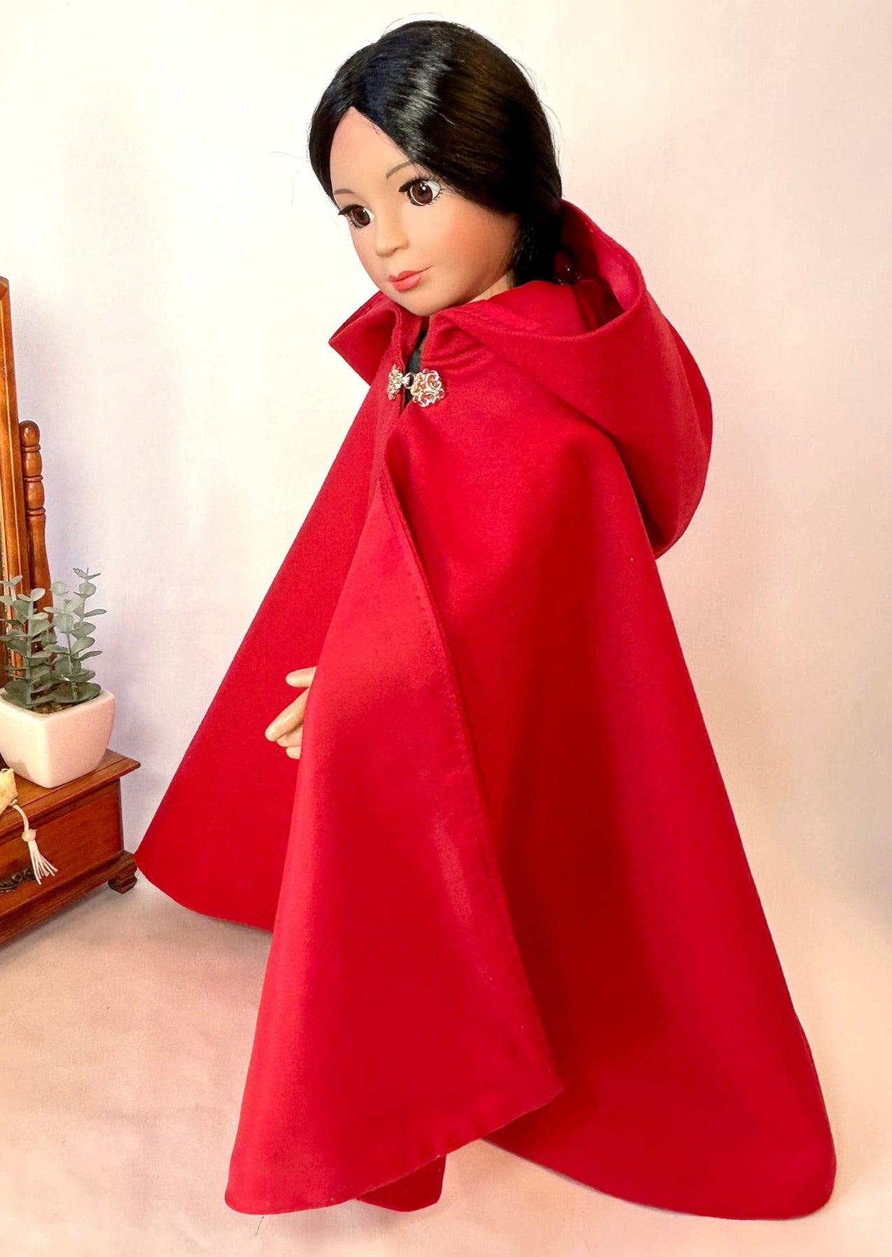 Red Wool Cloak