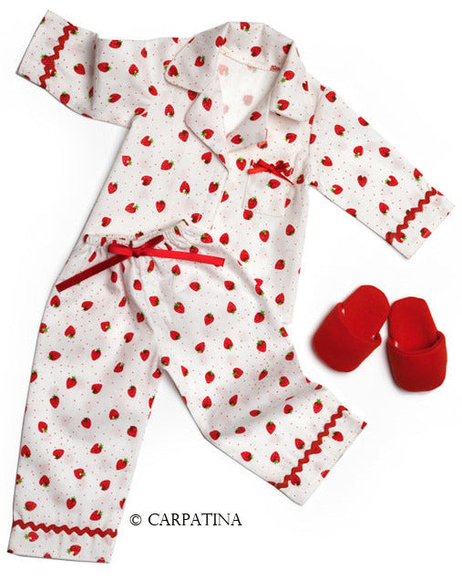 Strawberries PJ  fits American Girl Dolls