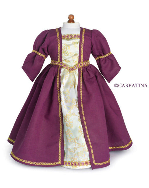 Brianna Purple Renaissance Dress