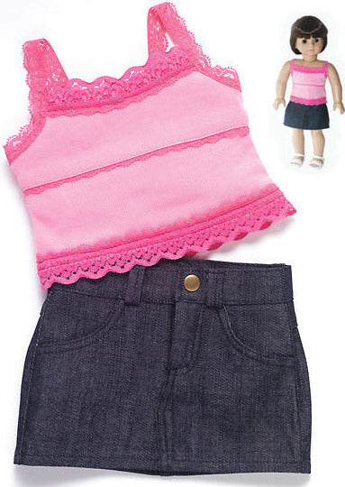 American Girl Denim Doll Skirt – CARPATINA DOLLS