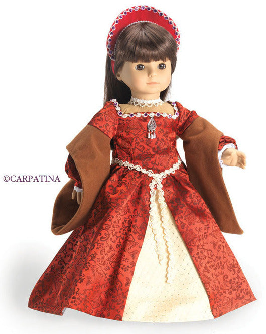 Medieval Tudor Princess Doll Dress
