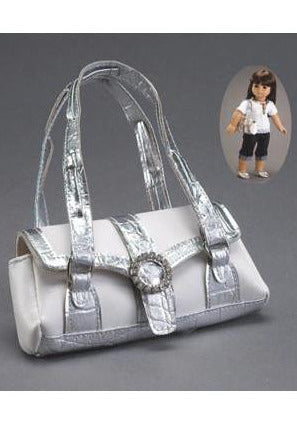 Silver Shoulder Bag