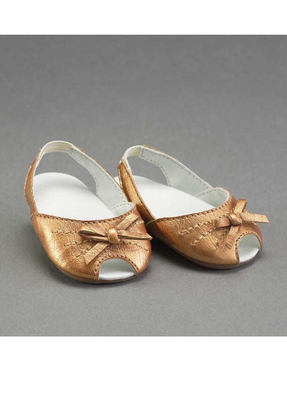 Bronze Shoes fit American Girl Dolls