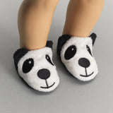 Panda Slippers fit American Girl Dolls