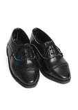 Black Oxfords Shoes for 18 inch Boy Dolls