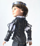 Prince Noir Outfit for 18 inch Boy Dolls