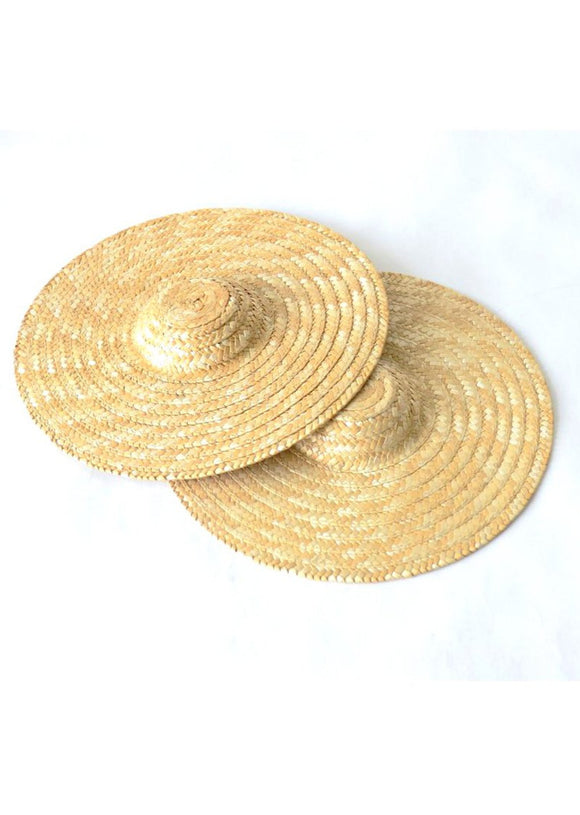Straw Hats Set of 2 for all 18 inch Dolls