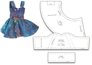 Summer Dress Free PDF Pattern – CARPATINA DOLLS